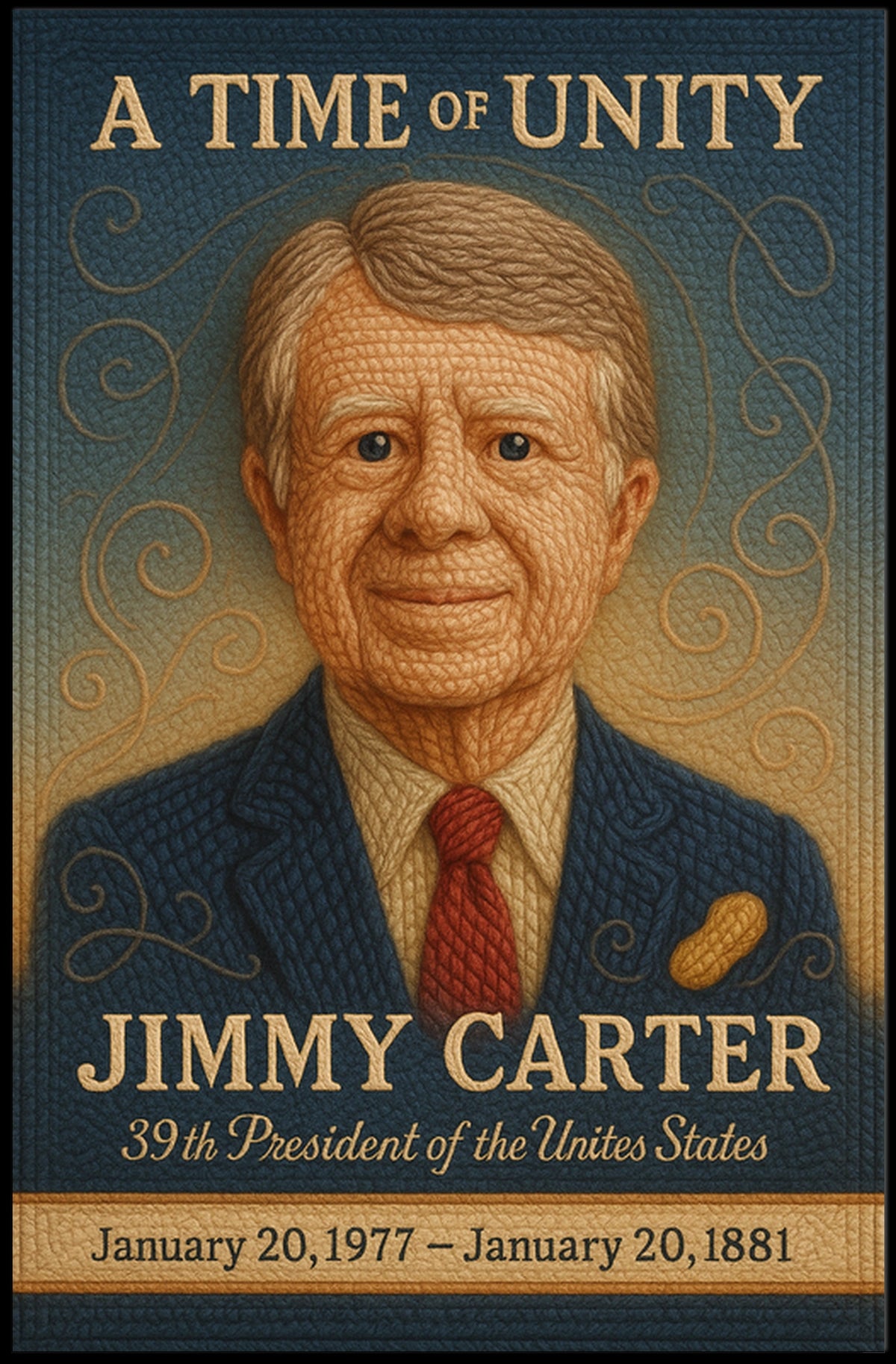 Jimmy Carter 39th President Poster