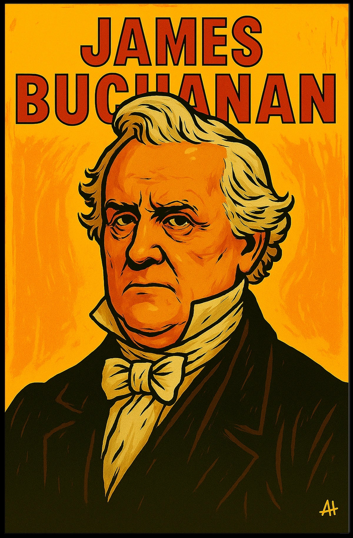 James Buchanan Poster