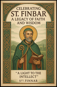 Celebrating St. Finbar Poster PosterGoat