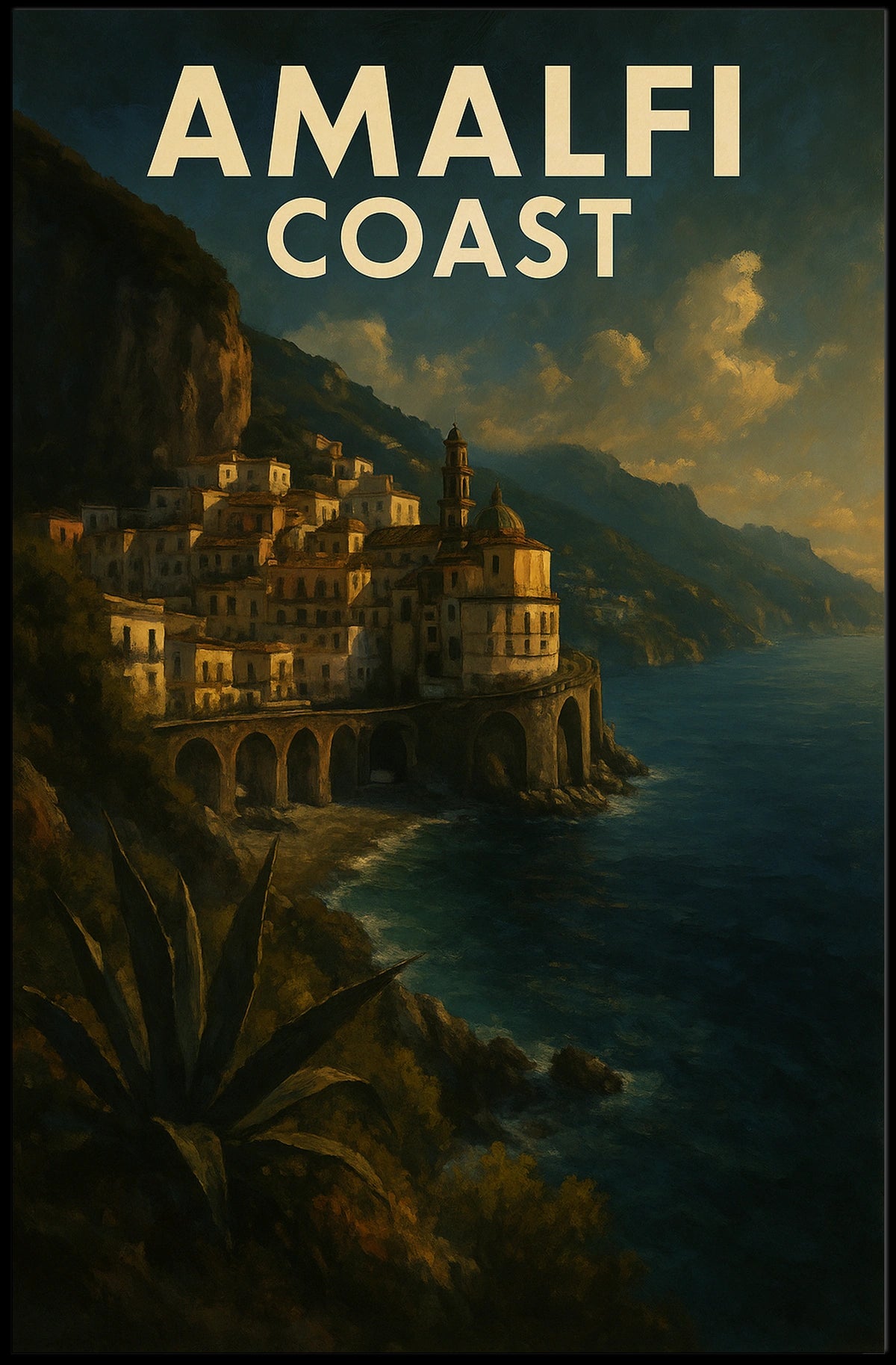 Amalfi Coast Poster