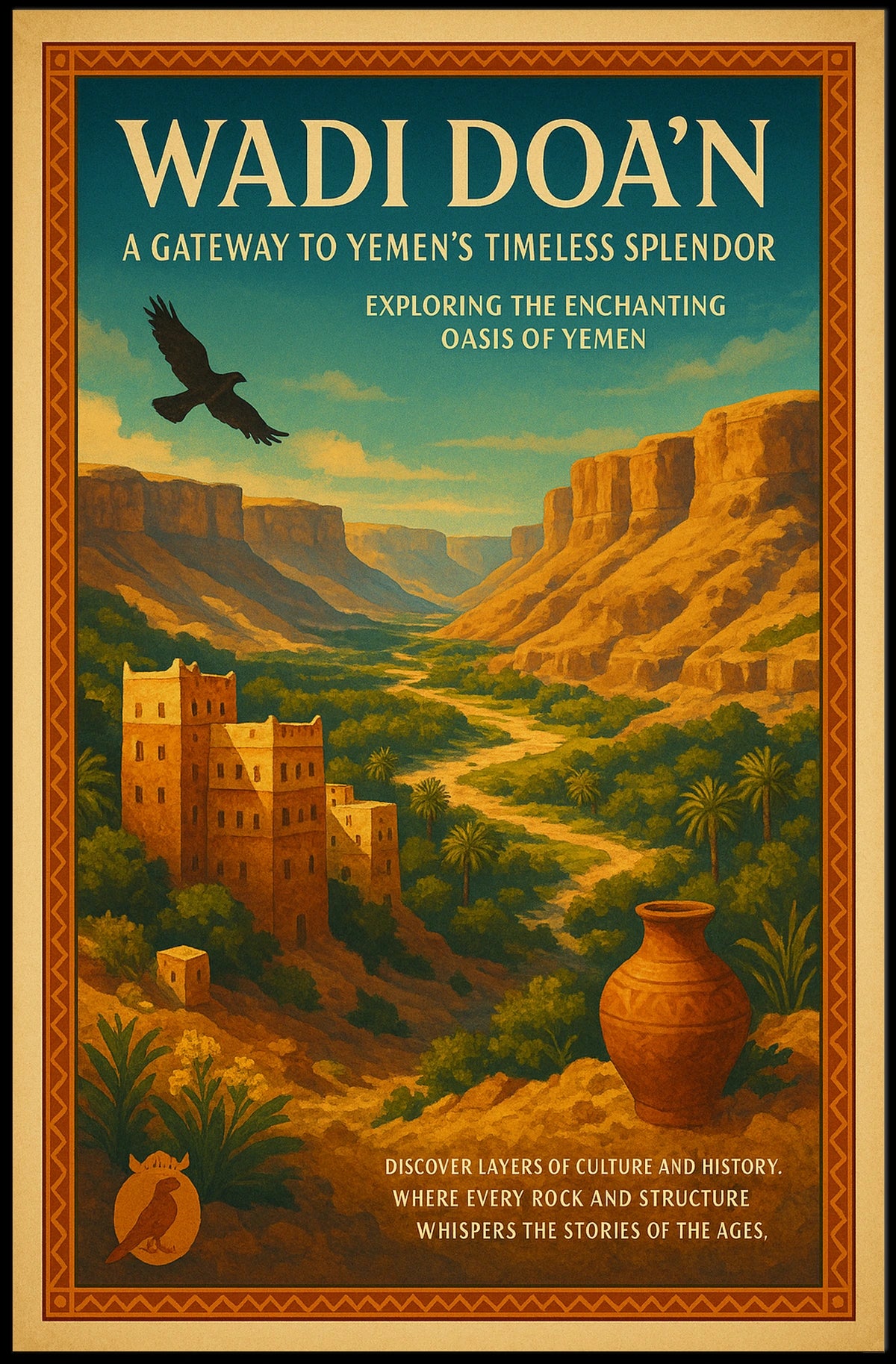 Wadi DoaN A Gateway To YemenS Poster