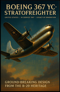 Boeing 367 Yc-Stratofreighter Poster