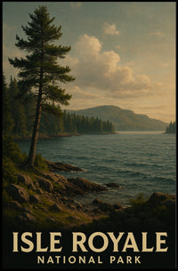 Isle Royale Scenic Wanderlust Poster