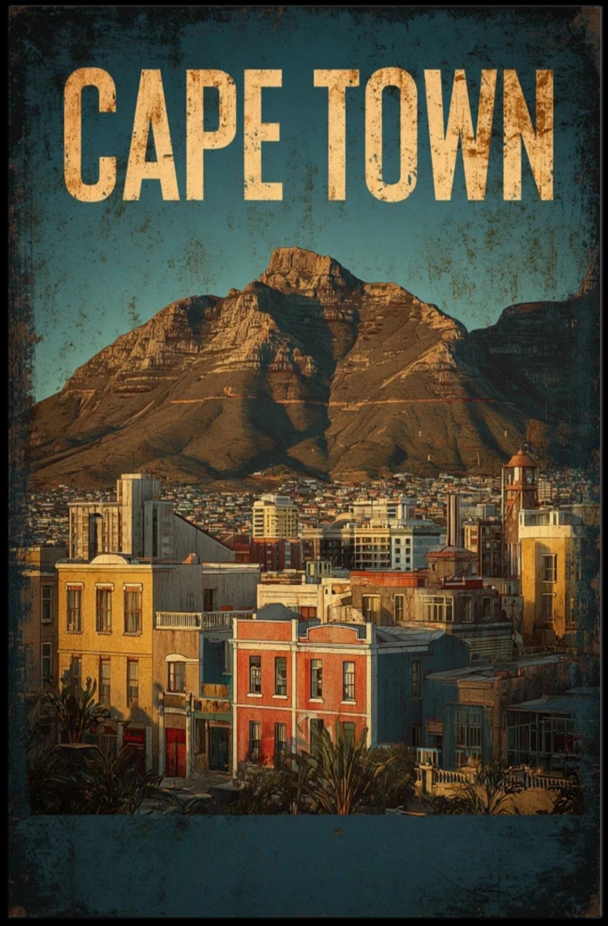 Cape Town Vibes Poster