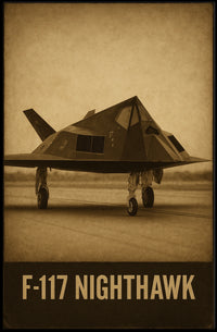 F-117 Nighthawk Poster