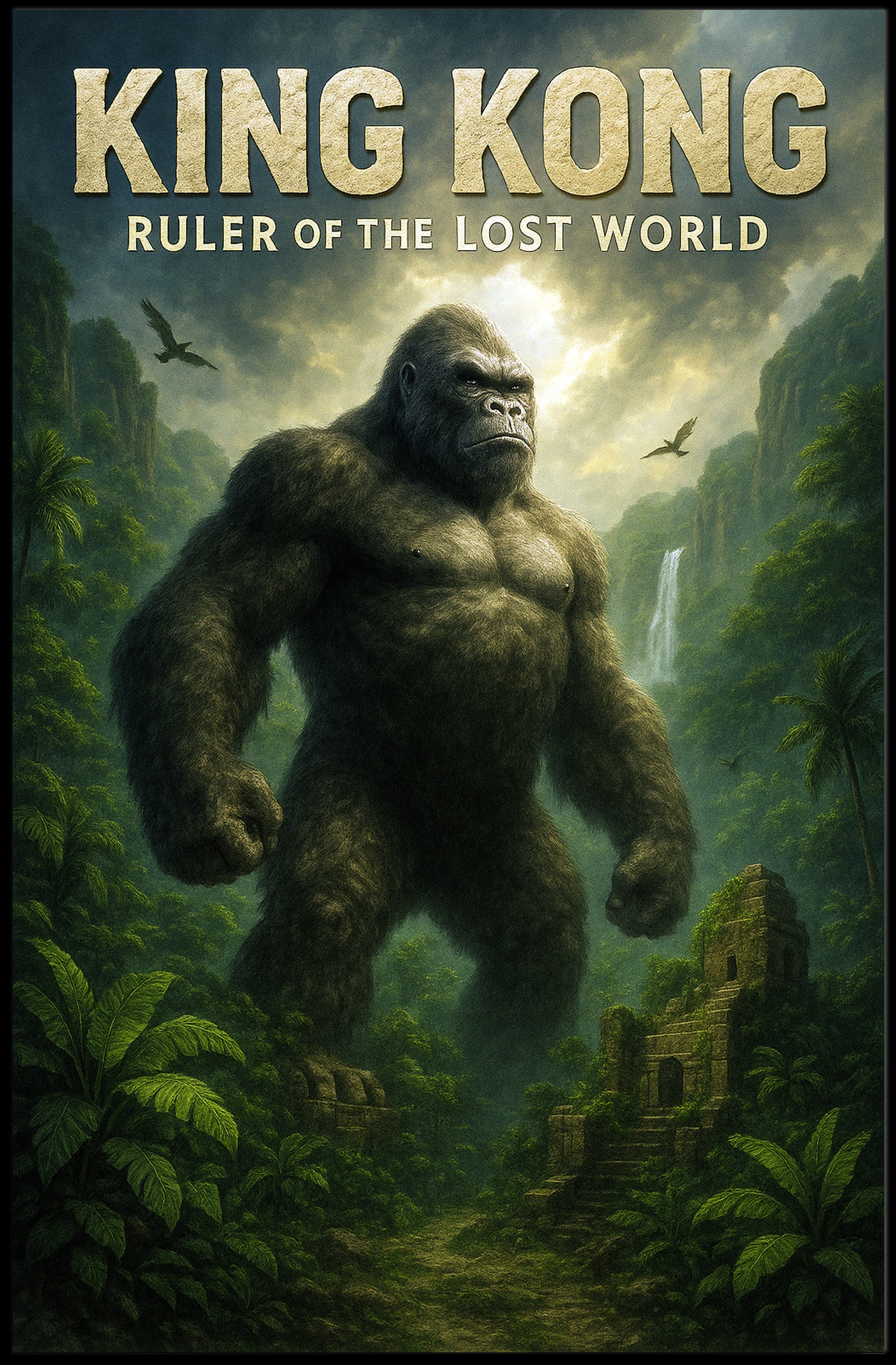 King Kong Ruler of the Lost World Poster PosterGoat