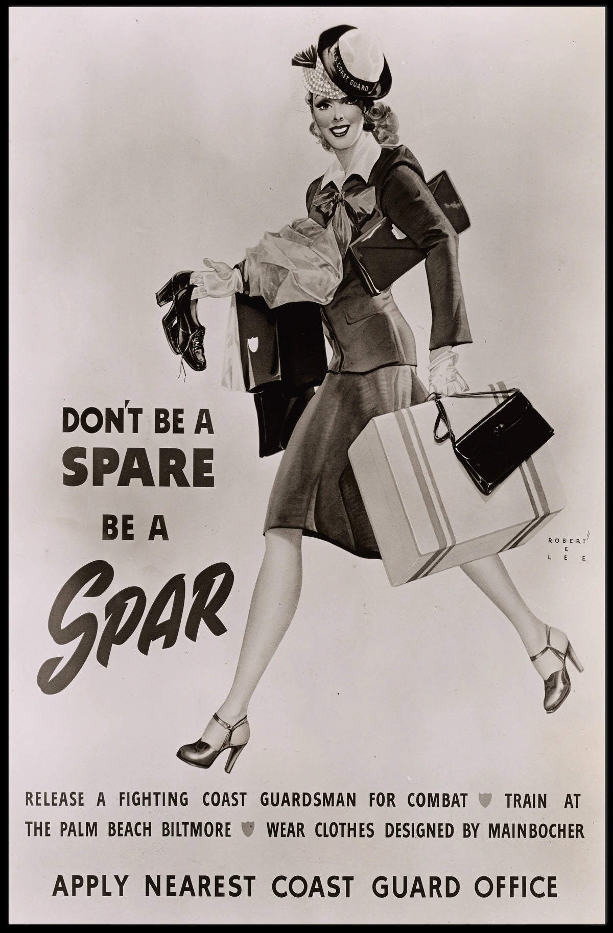 WWII Coast Guard Women's Reserve Recruitment Poster