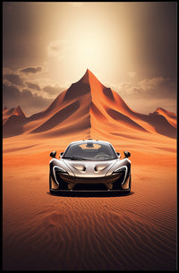 Speed in the Sands Poster PosterGoat