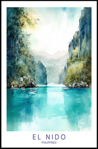 El Nido Tranquility Poster PosterGoat