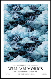 William Morris Cotton Prints Exhibition Poster