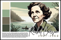 Rachel Carson: Legacy of Environmental Impact Poster