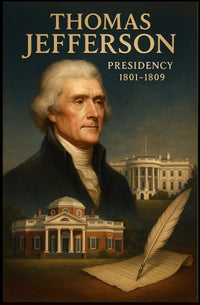 Thomas Jefferson Legacy Historical or Presidential Poster PosterGoat