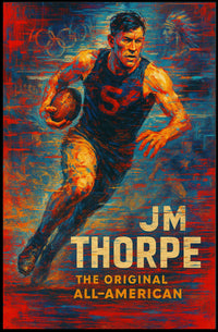 The Original All-American Jim Thorpe Poster