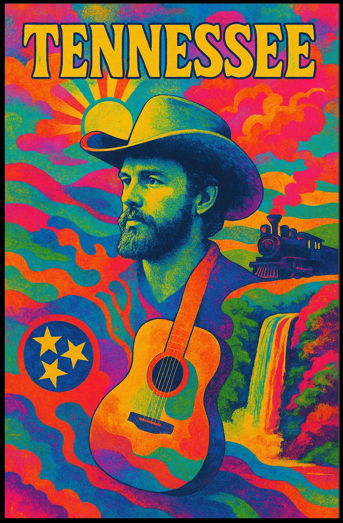 Tennessee Vibes Poster