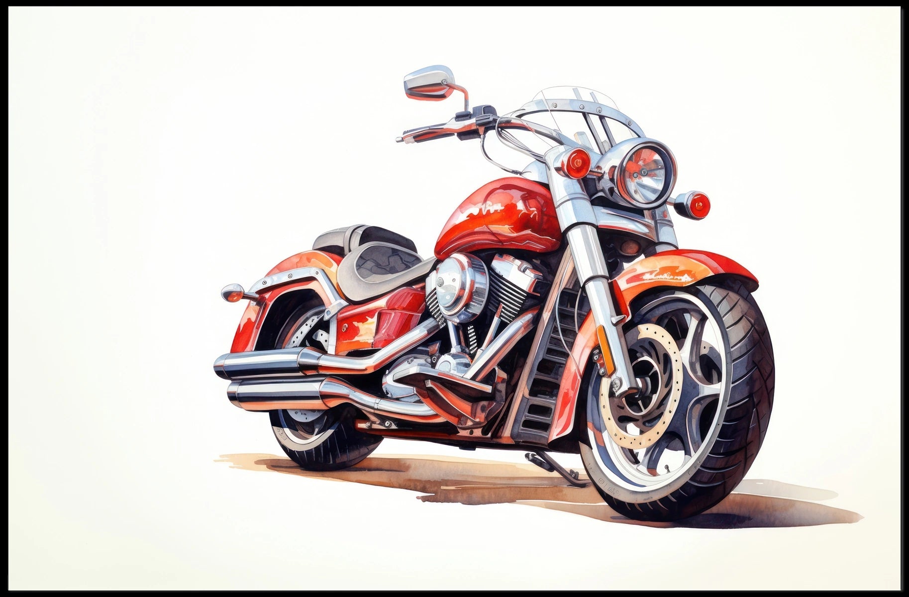 Crimson Cruiser Poster