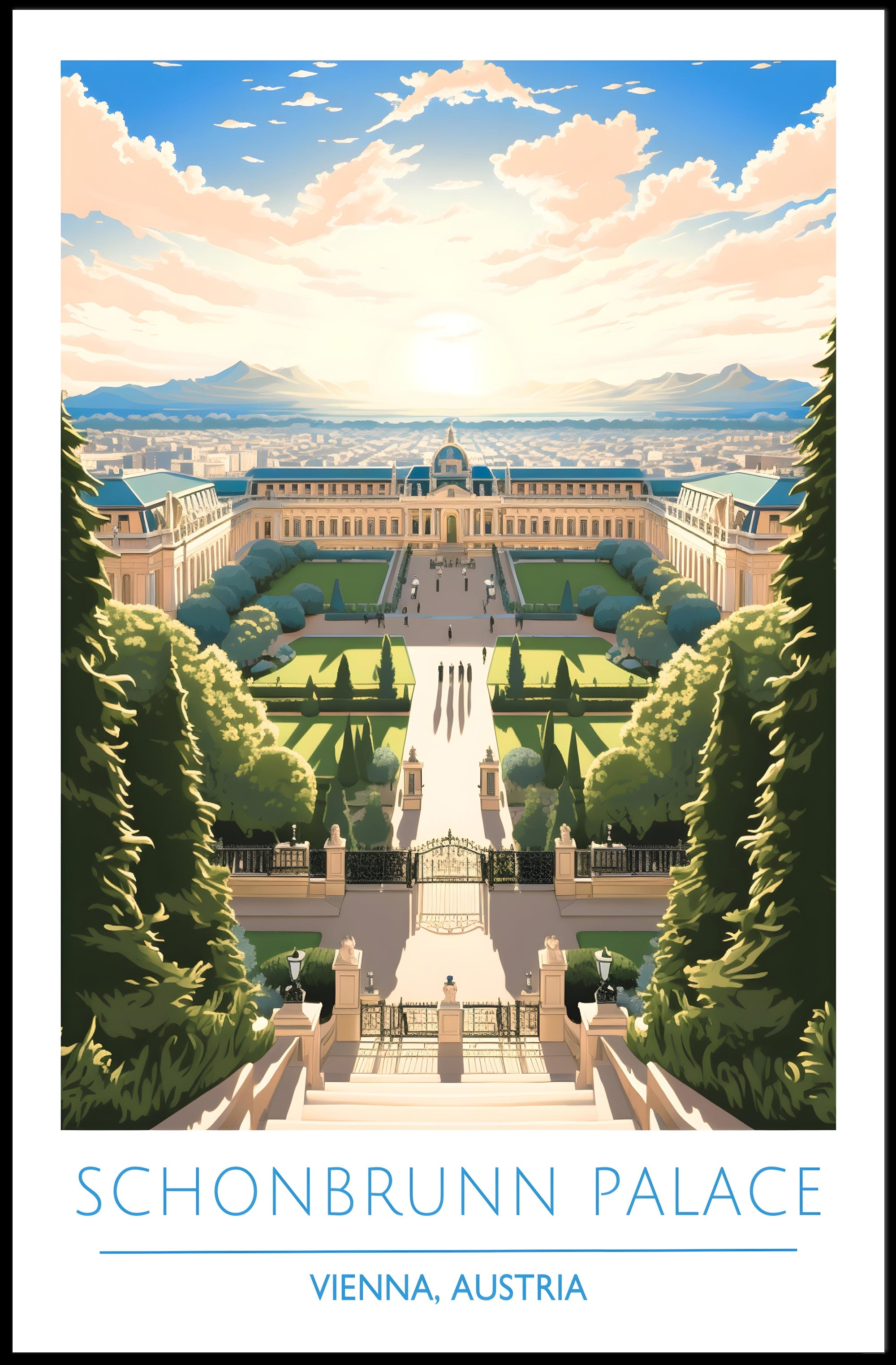 Schonbrunn Palace Poster