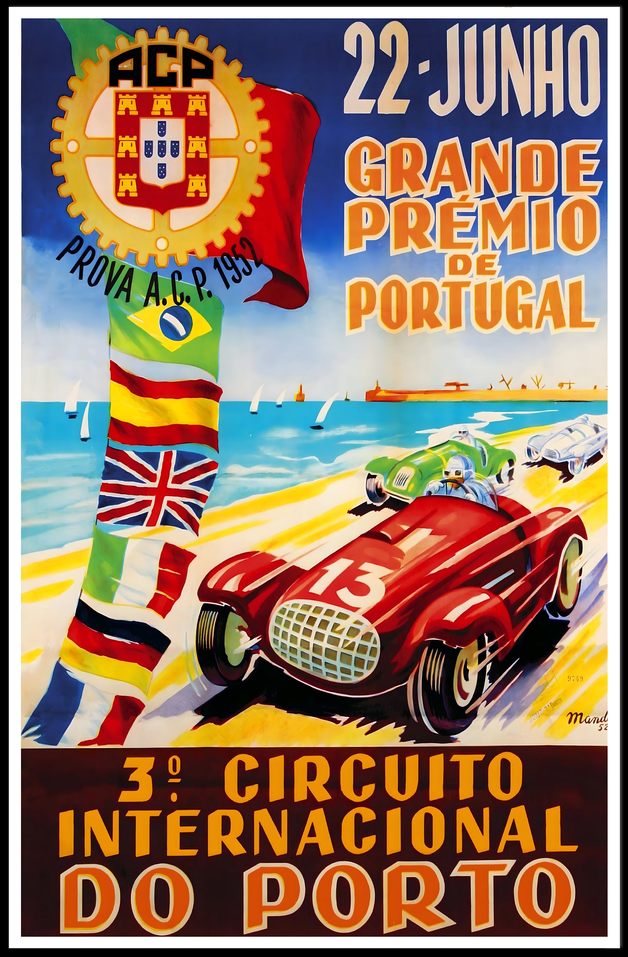 Grande Prémio de Portugal Poster