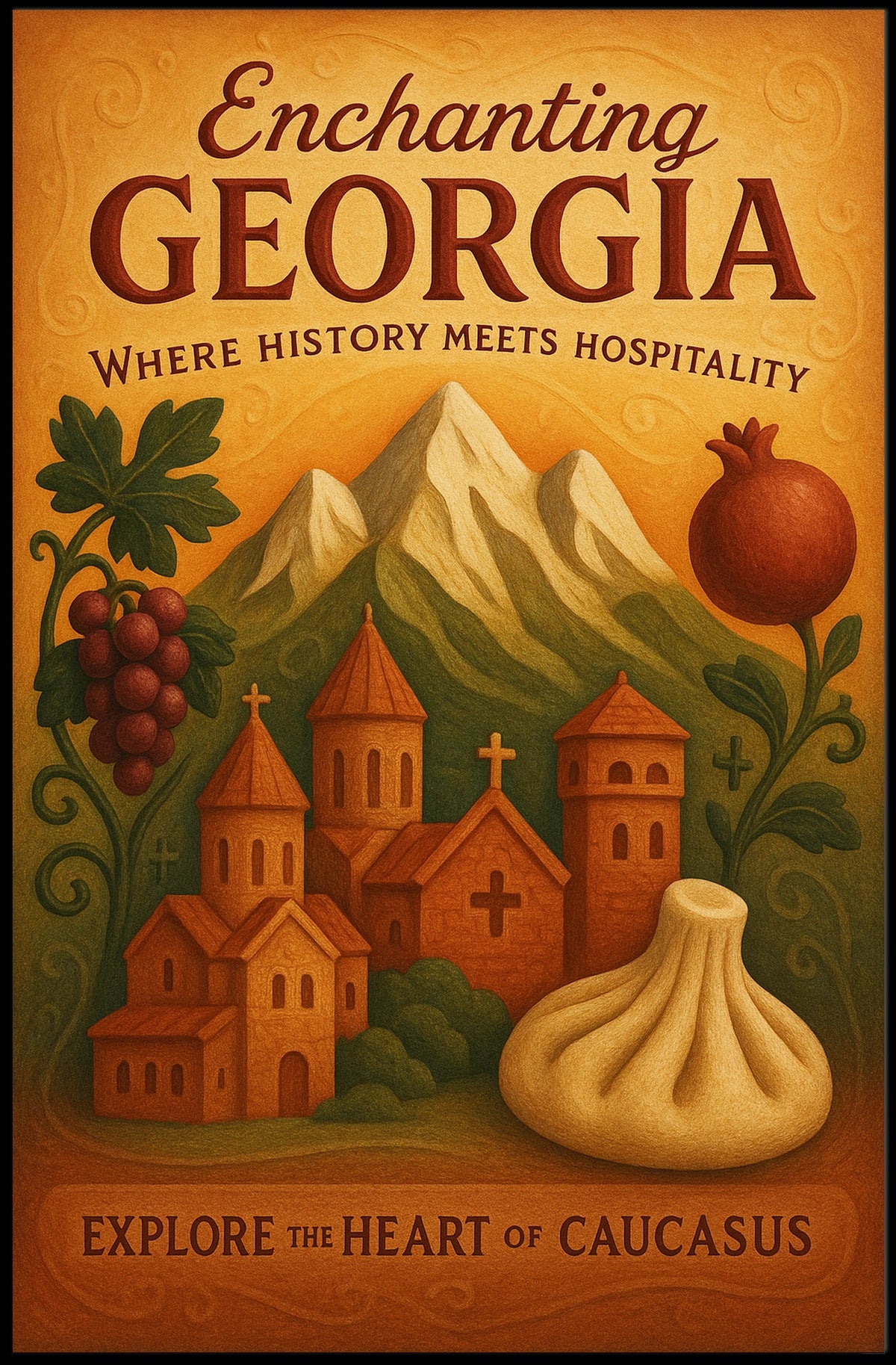 Enchanting Georgia Poster