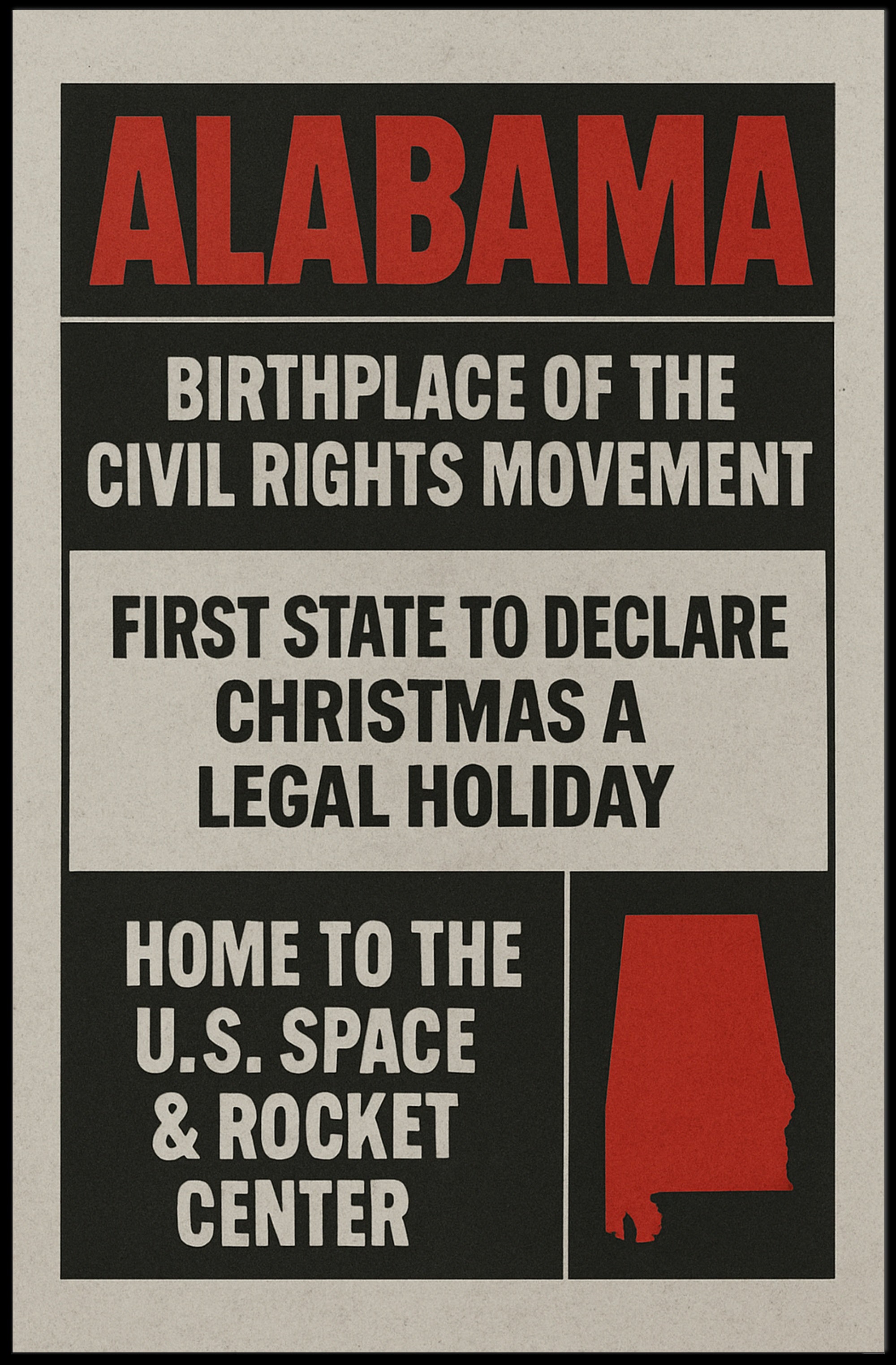 Celebrating Alabama Poster