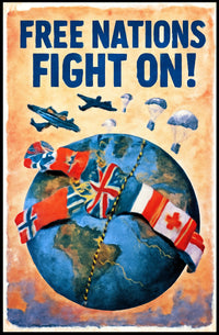 Free Nations Unite Poster PosterGoat