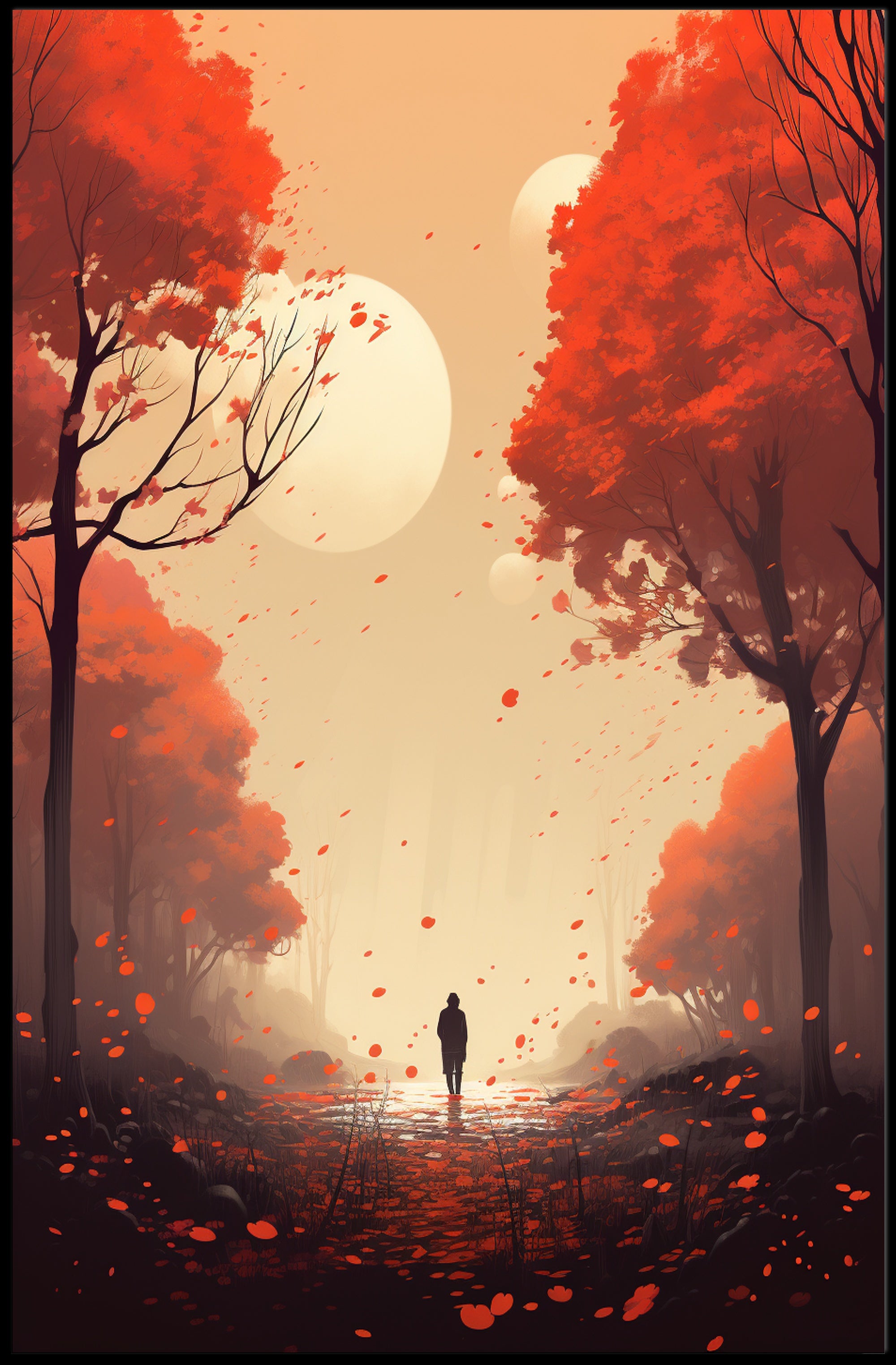 Autumn Solitude Poster