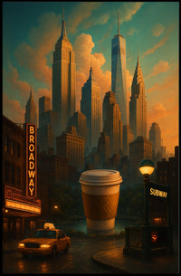 Artistic Expression Abstract Wall Decor Poster