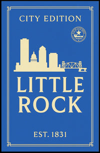 Little Rock City Edition Poster PosterGoat