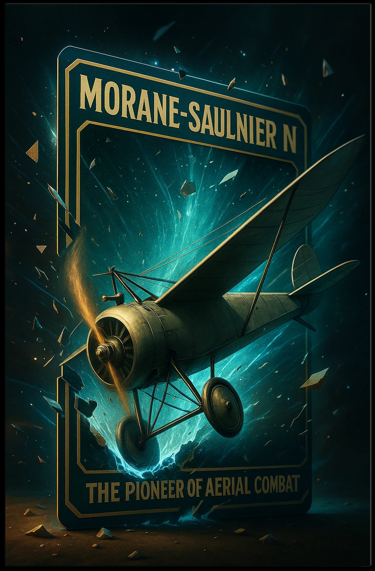 Morane-Saulnier N The Pioneer Of Poster