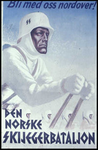 Den Norske Skijegerbataljon Recruitment Poster PosterGoat