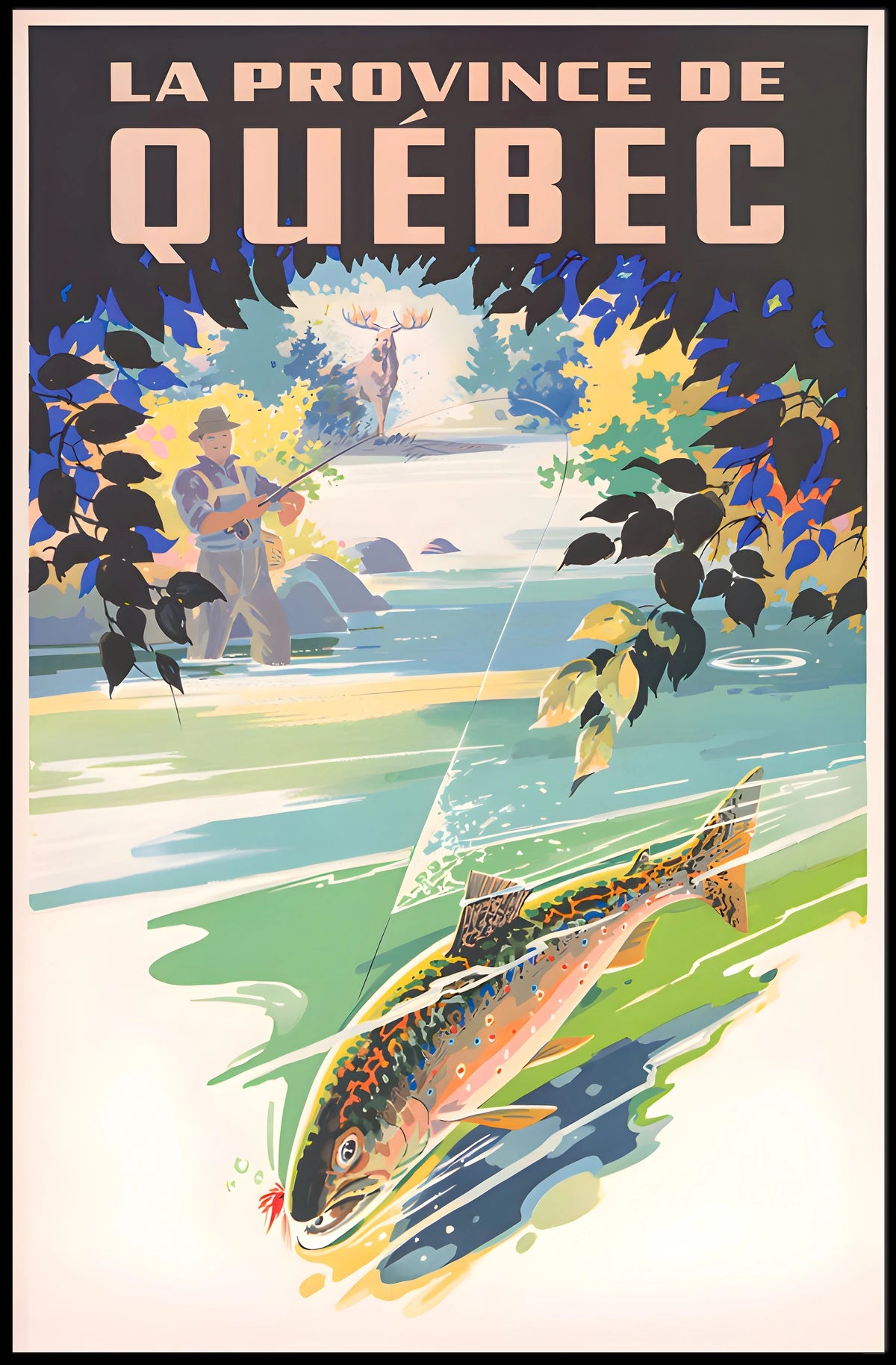 Discover QuébecS Natural Beauty Poster