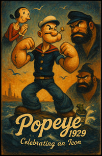 Popeye Celebrating an Icon Poster