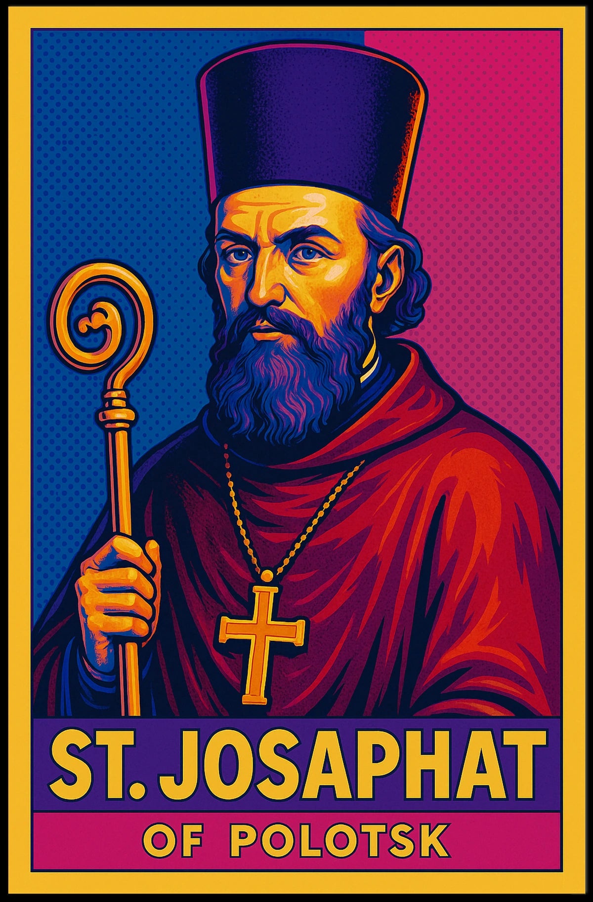 St. Josaphat of Polotsk Poster