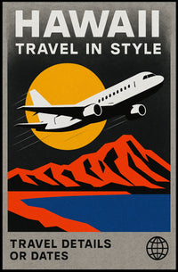 Hawaii Travel Poster PosterGoat