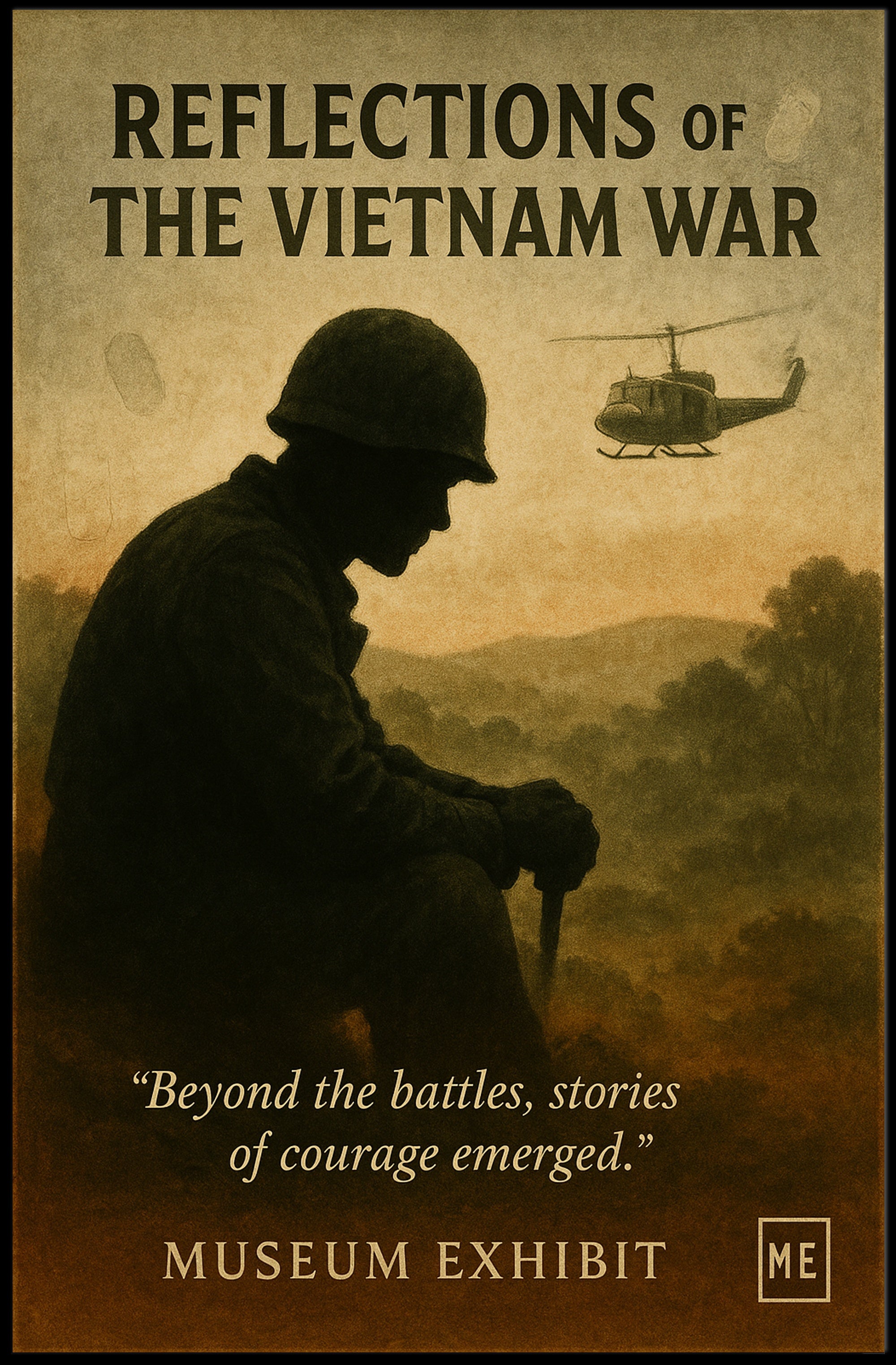 Reflections of the Vietnam War Poster Art Print