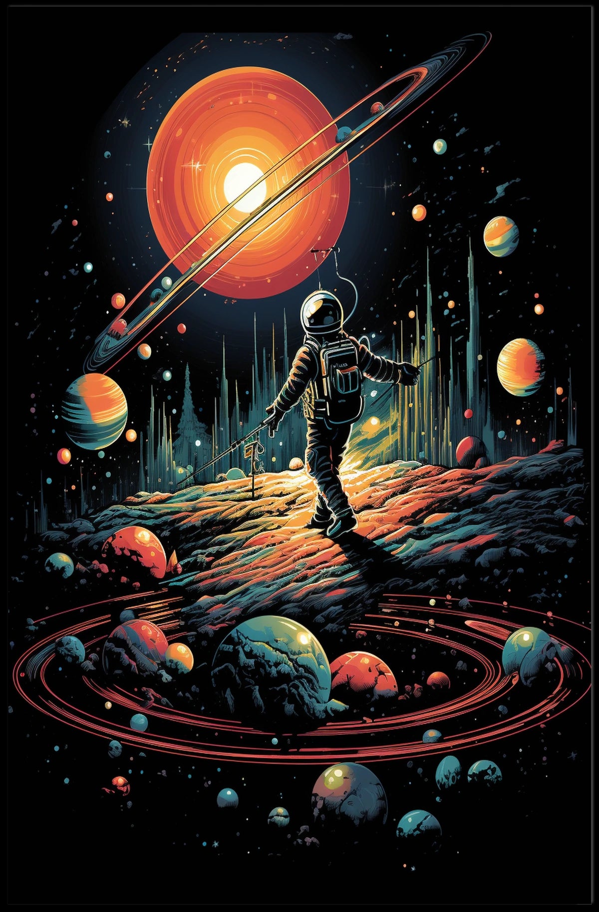 Cosmic Journey Poster