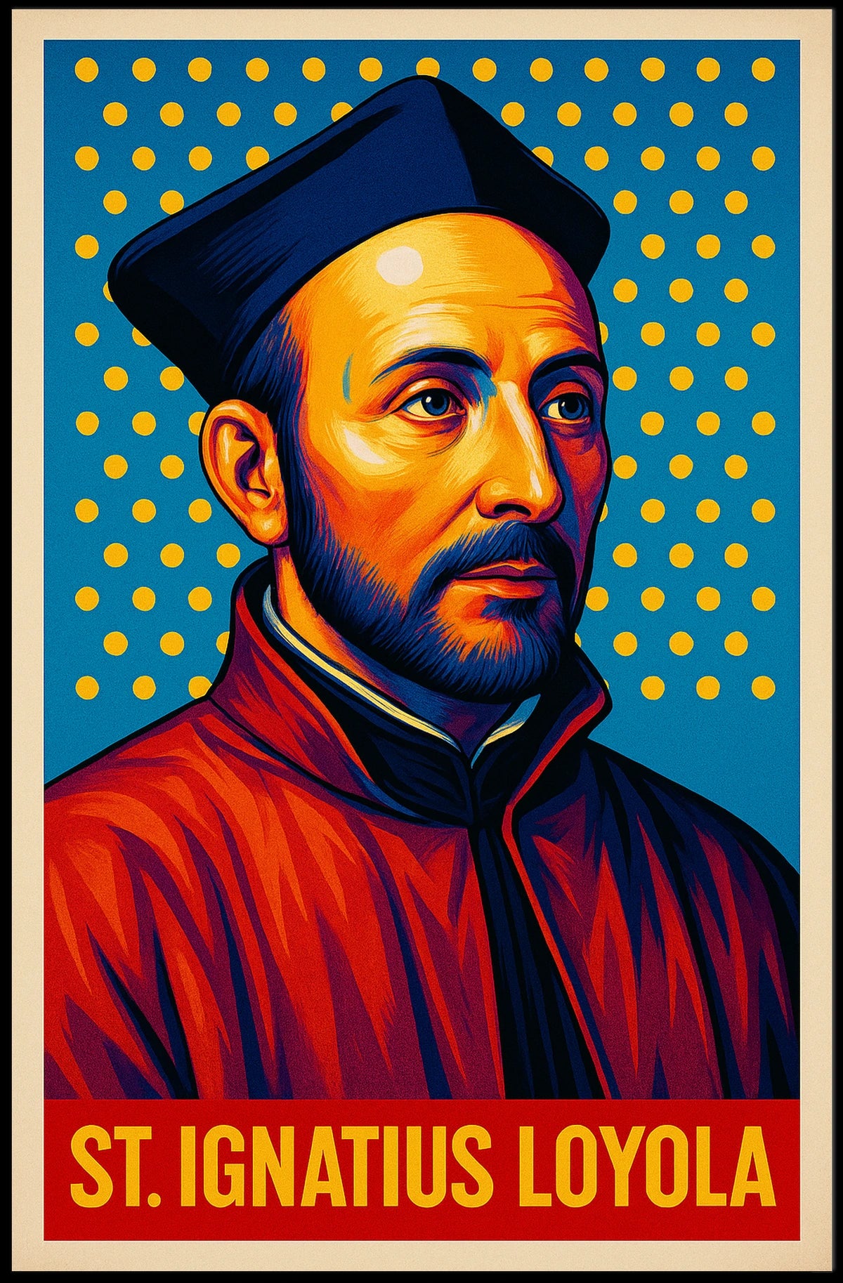 St. Ignatius Loyola Poster