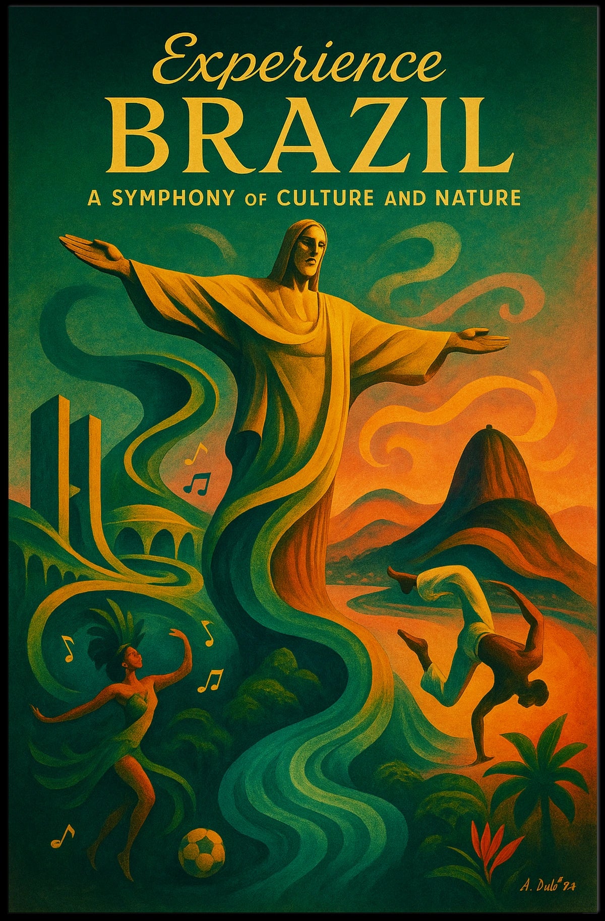 Experience Brazil Poster