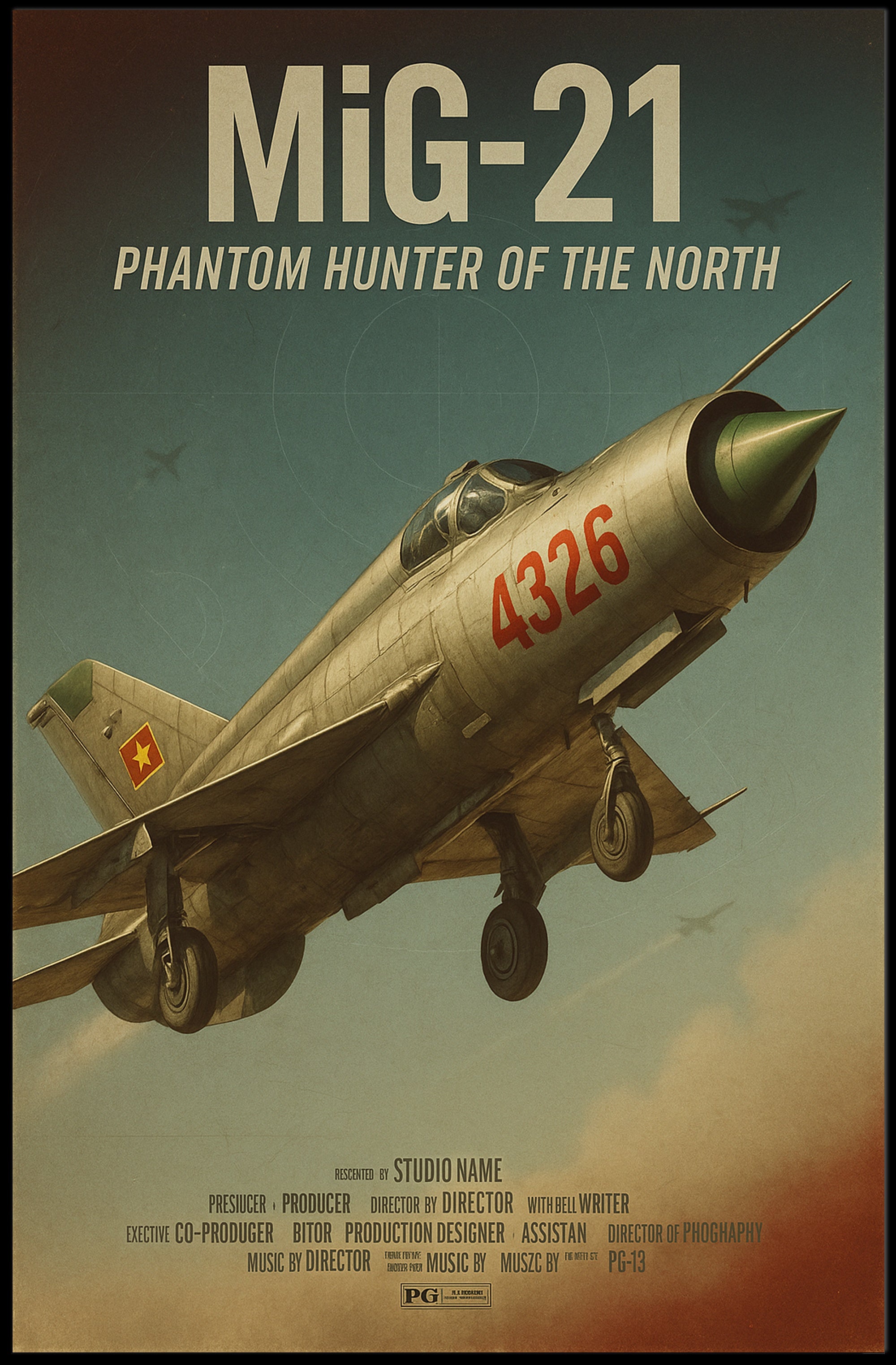 MiG-21: Phantom Hunter of the North Poster PosterGoat