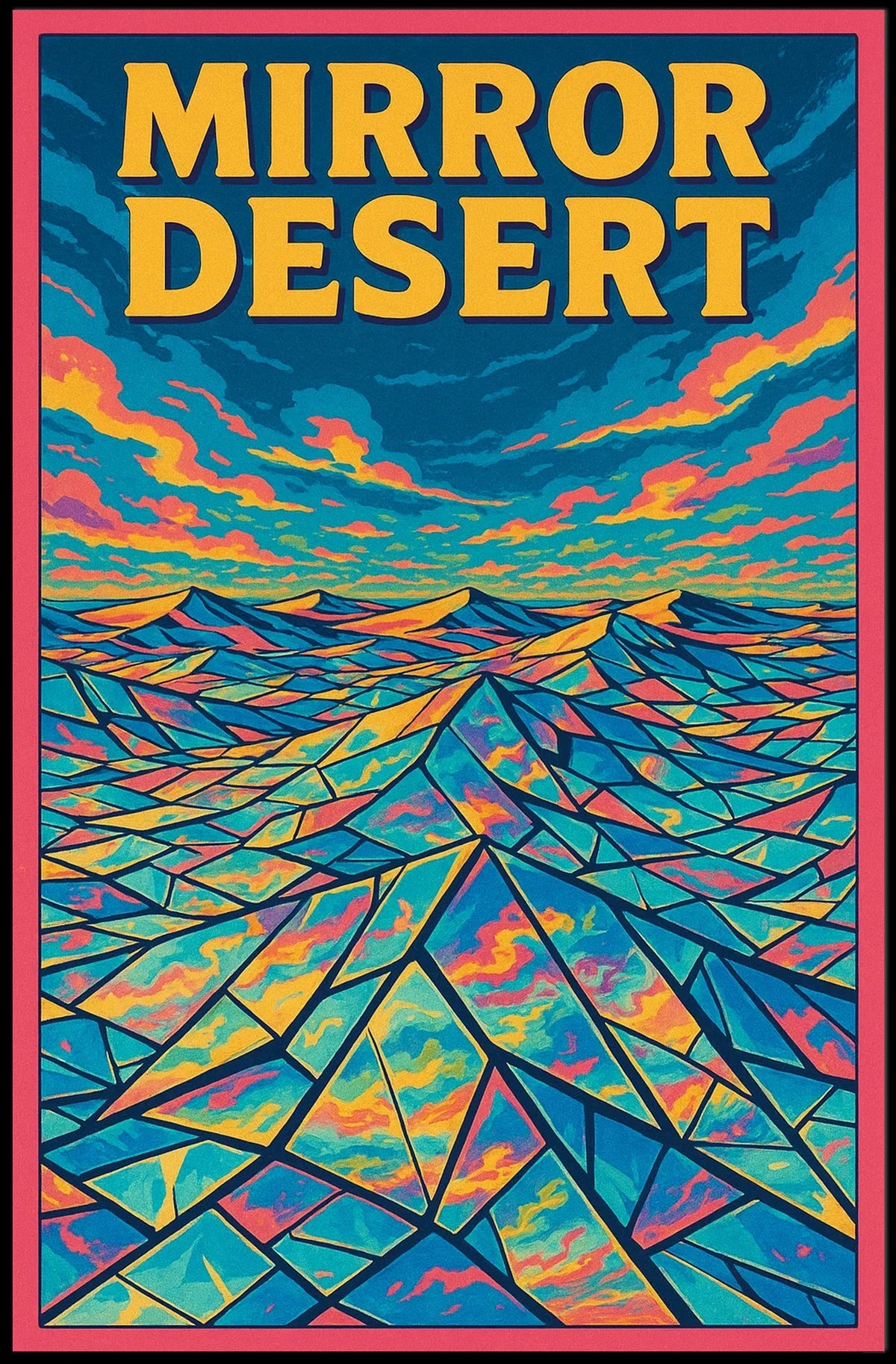 Mirror Desert Poster