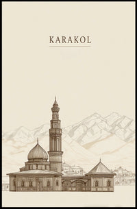 Karakol Architecture Poster