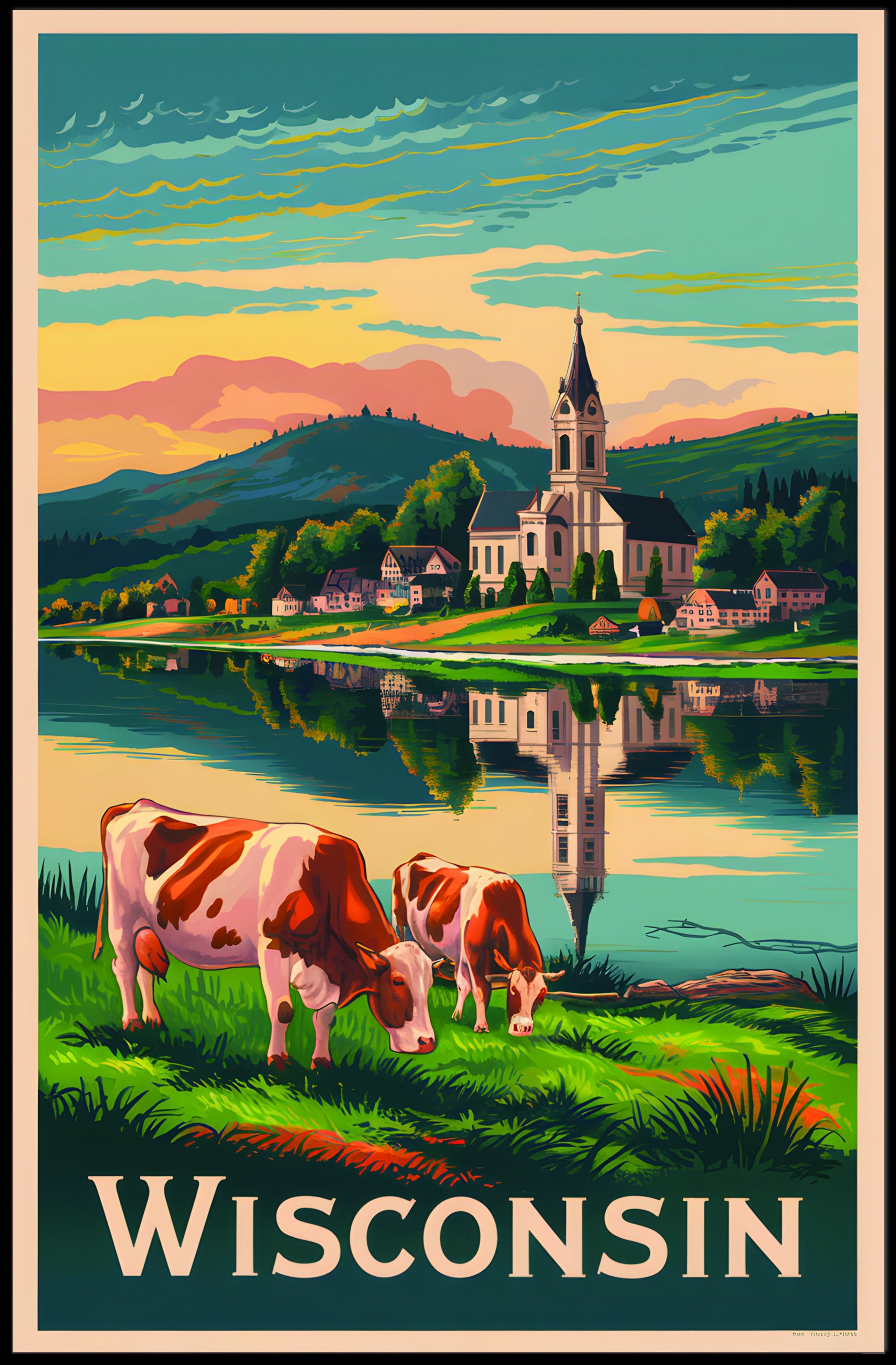 Wisconsin Scenic Poster