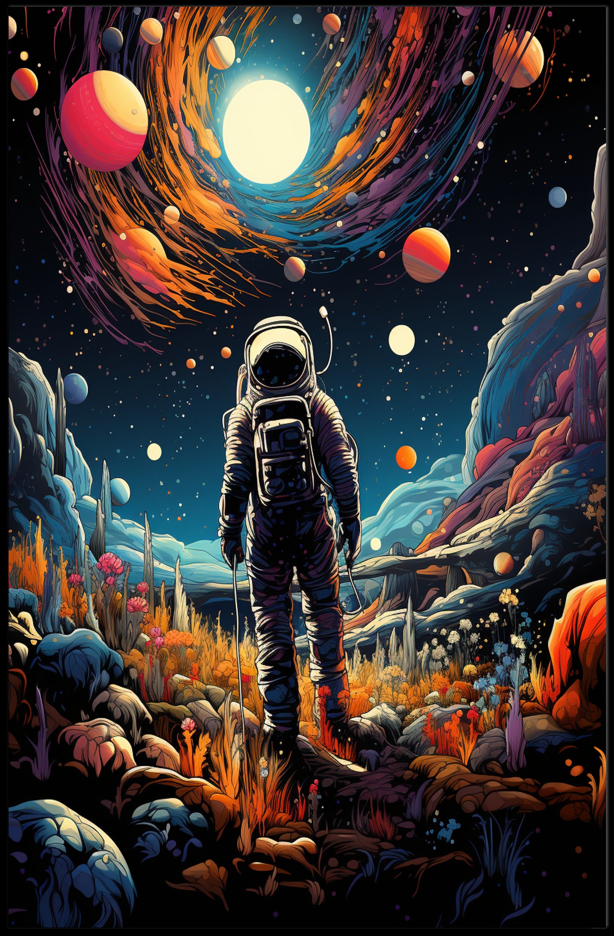 Cosmic Explorer Poster PosterGoat
