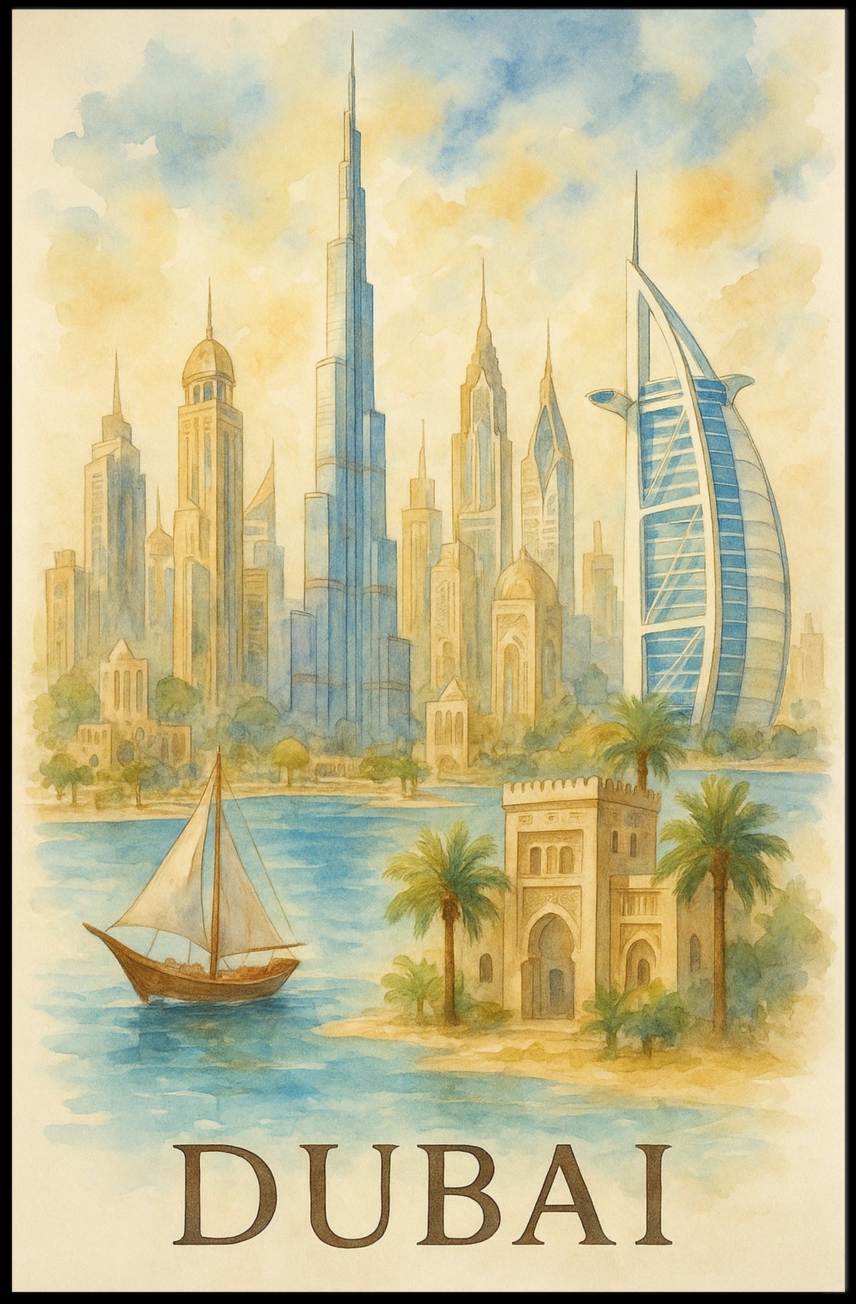 Dubai A City of Dreams Poster