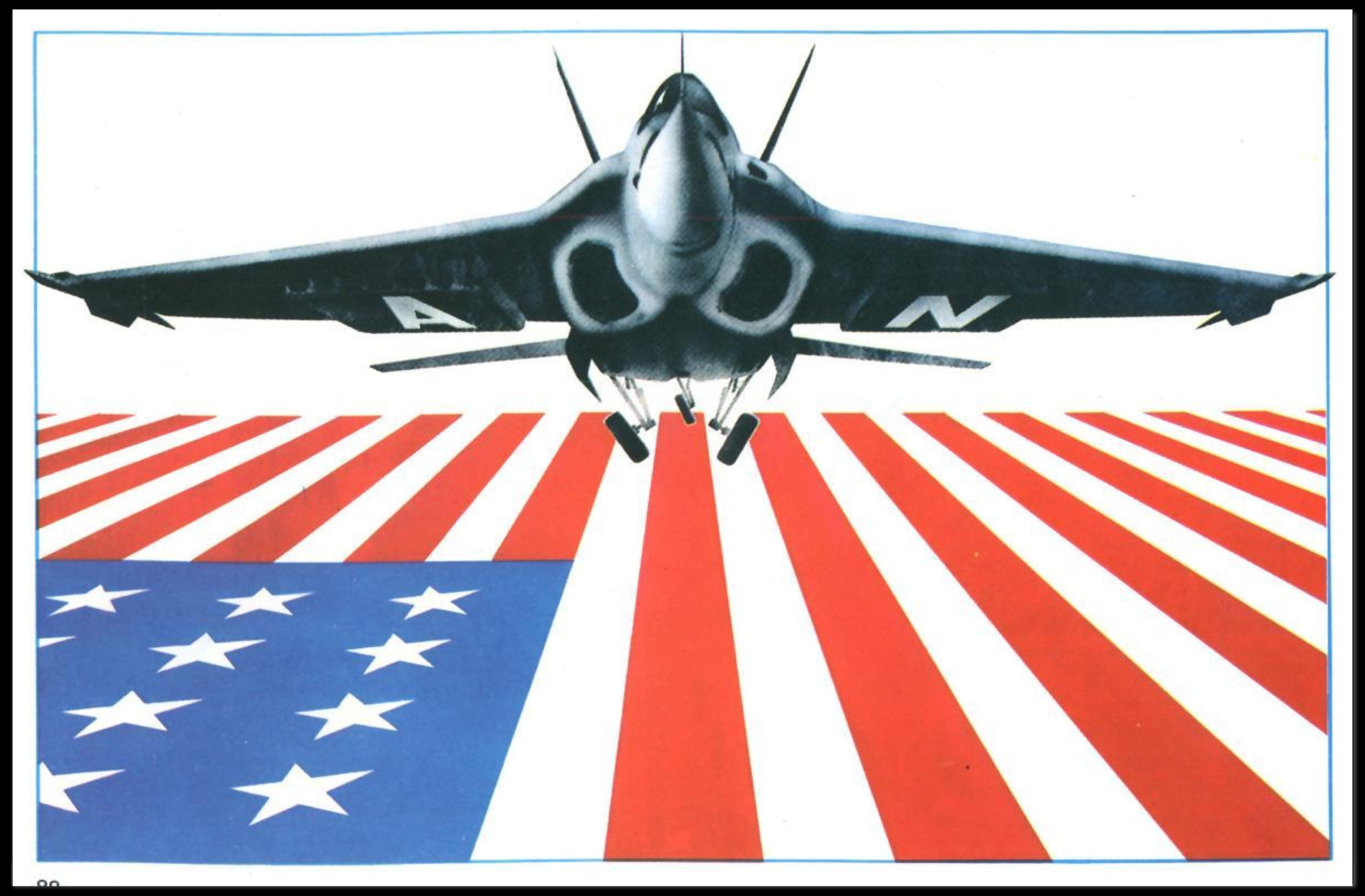 Patriotic Flight Poster