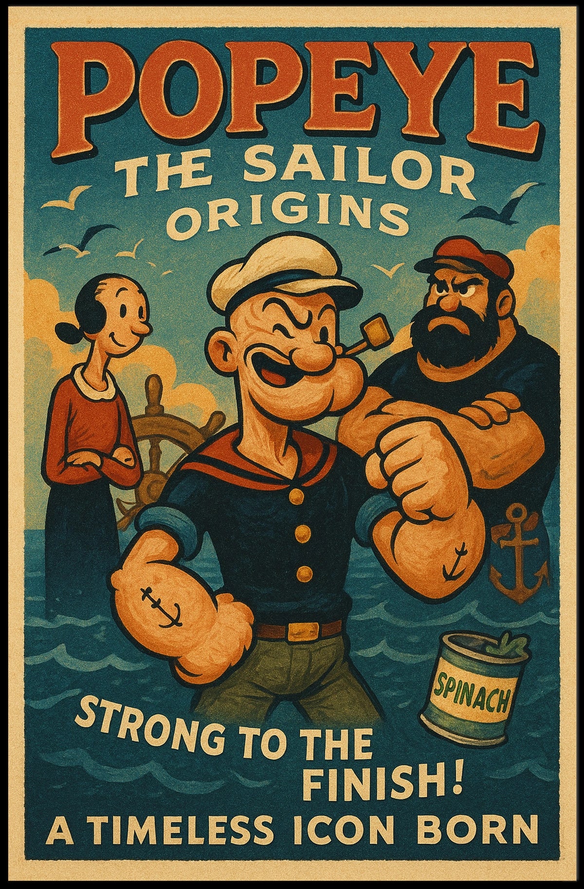 Popeye 1929 Art Poster POP-83