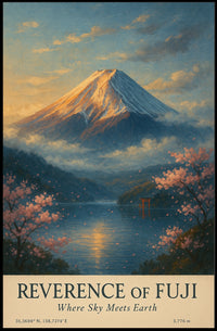 Reverence of Fuji Poster