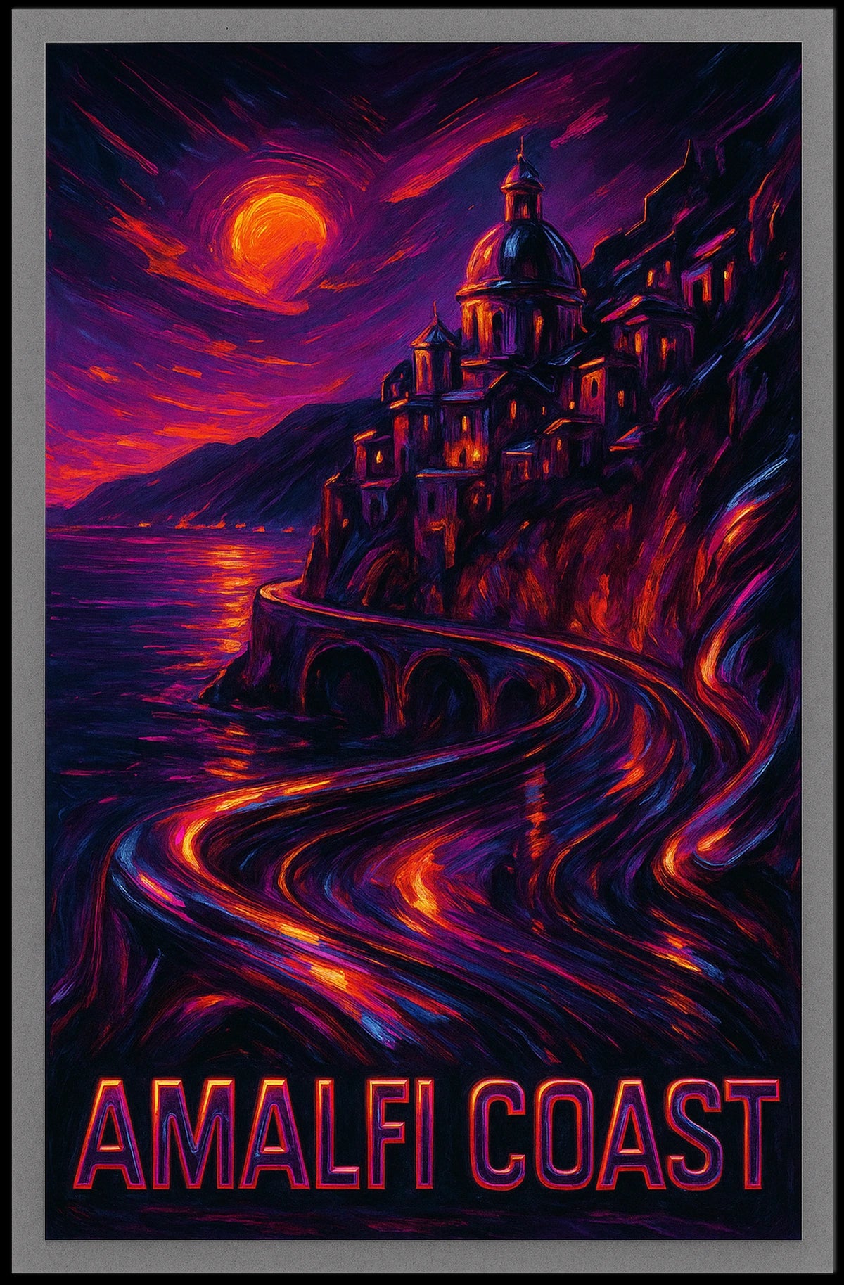 Amalfi Coast Poster
