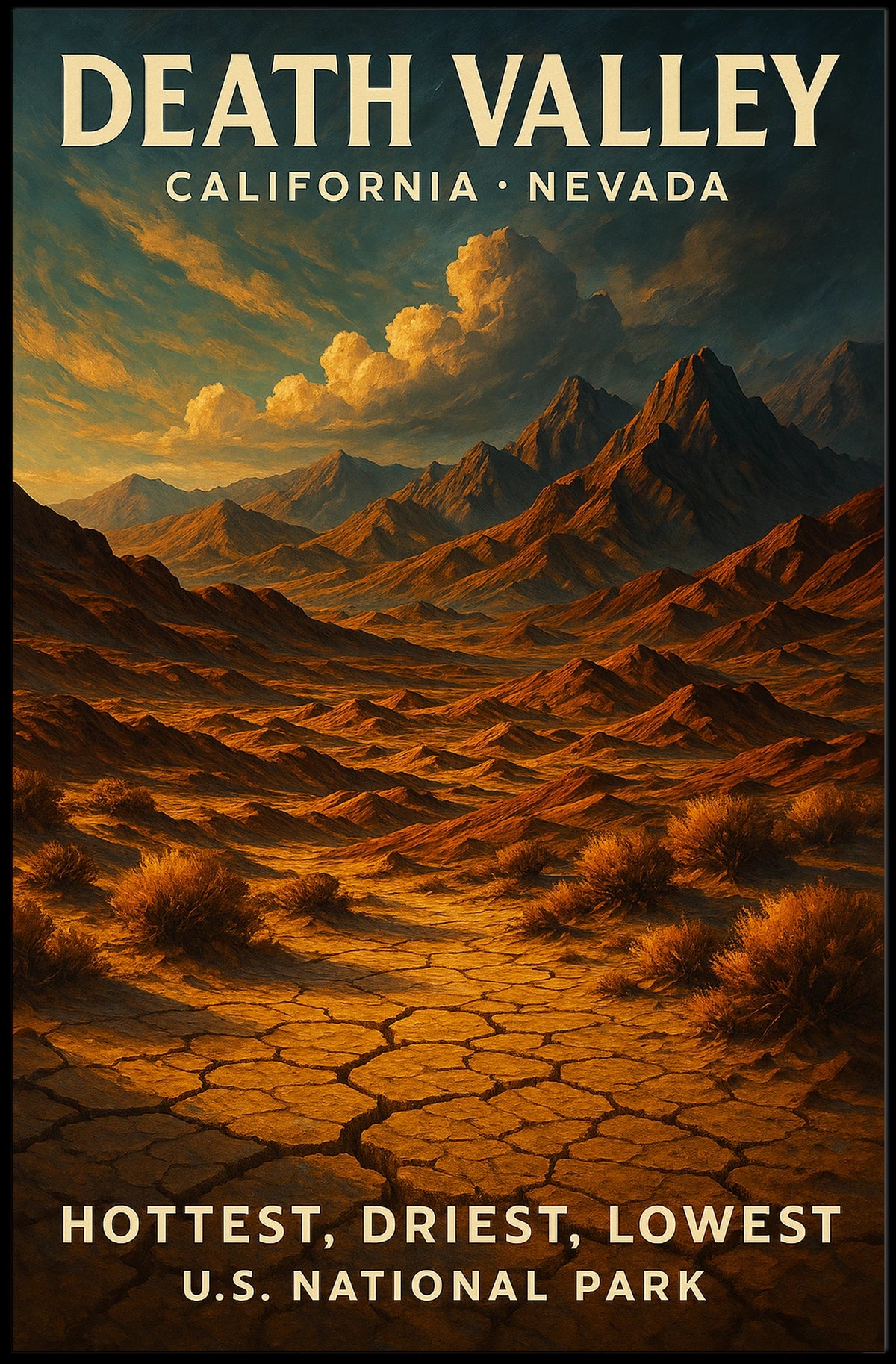 Death Valley National Park Poster