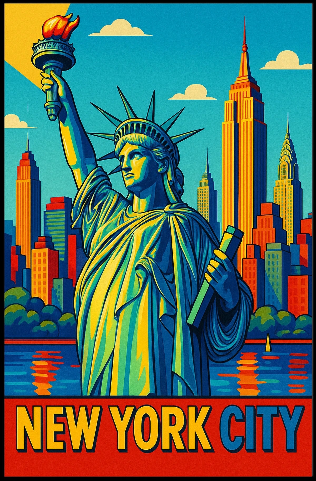 New York City Vibes Poster