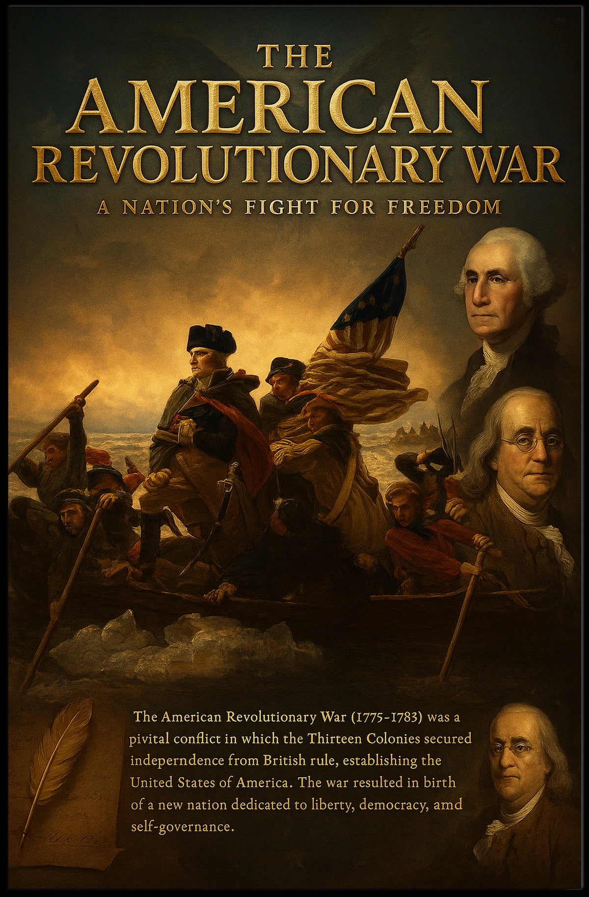 The American Revolutionary War Poster